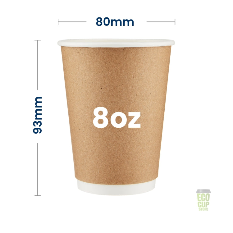 Kraft Double Wall Cups