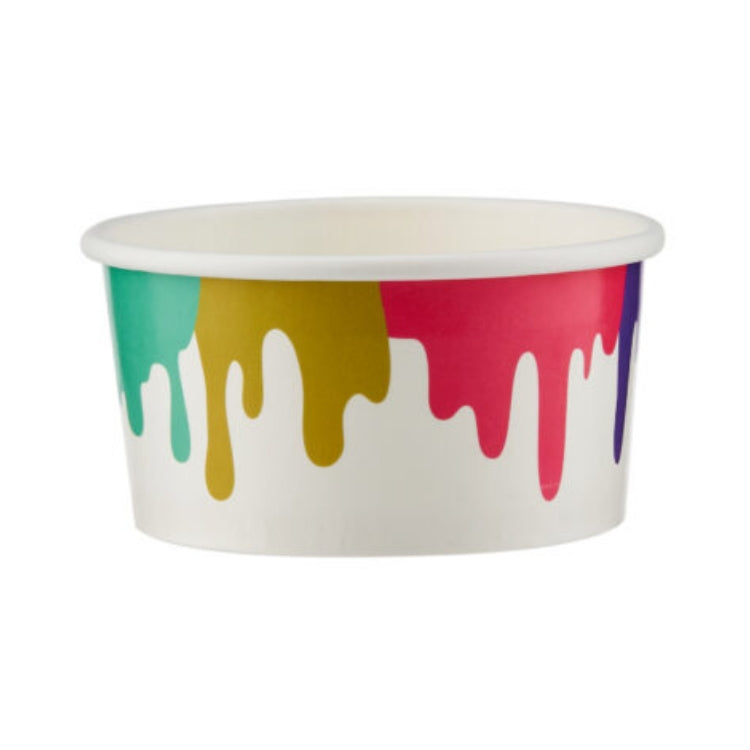 Paper Ice Cream Tubs