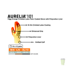 Aurelia 101 Dry Grip Orange Construction Gloves