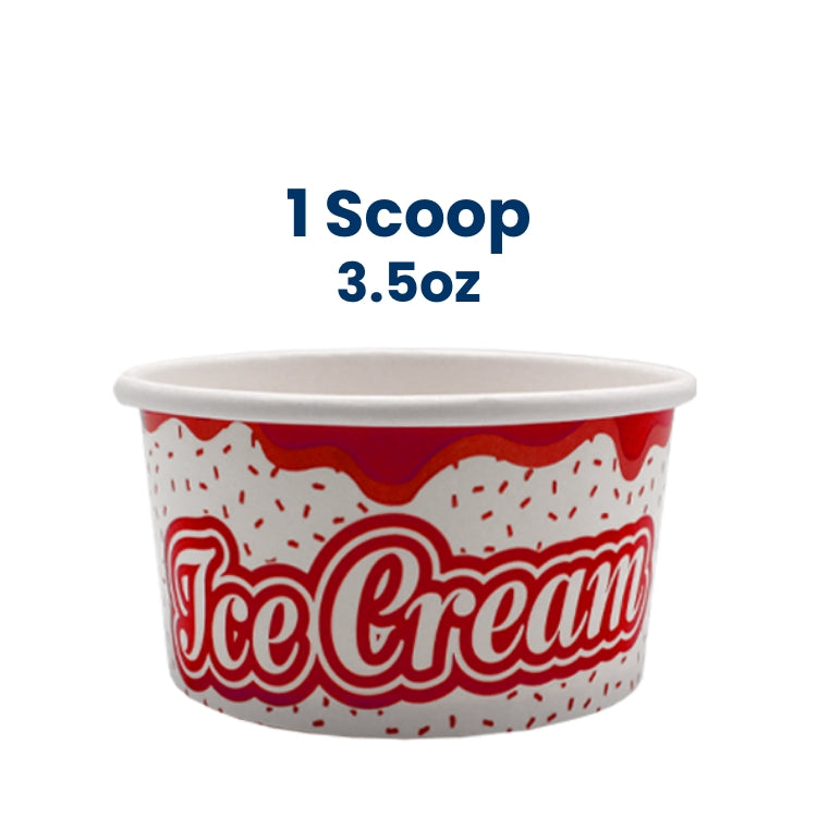 Delicious Ice Cream Tubs