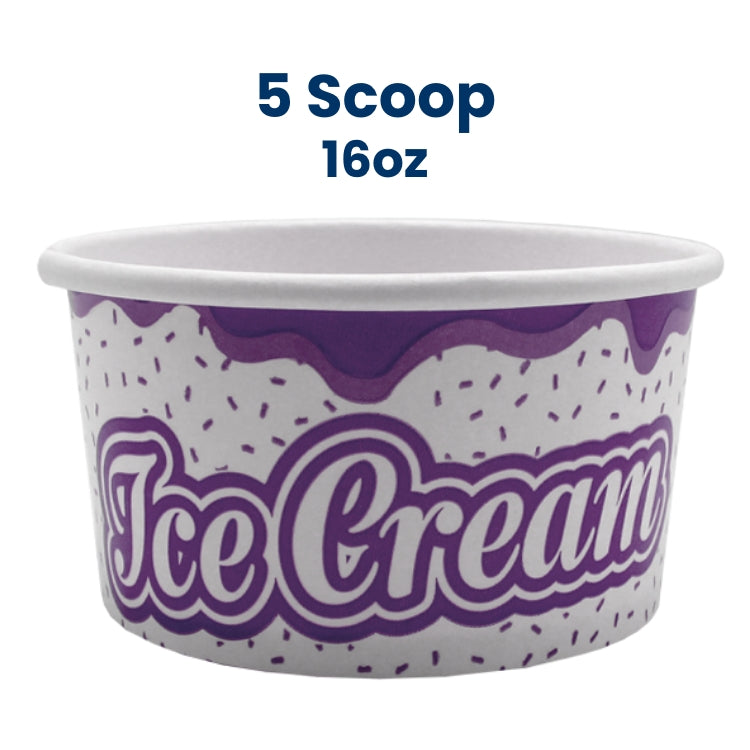 Delicious Ice Cream Tubs