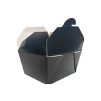 Black Takeaway Food Boxes