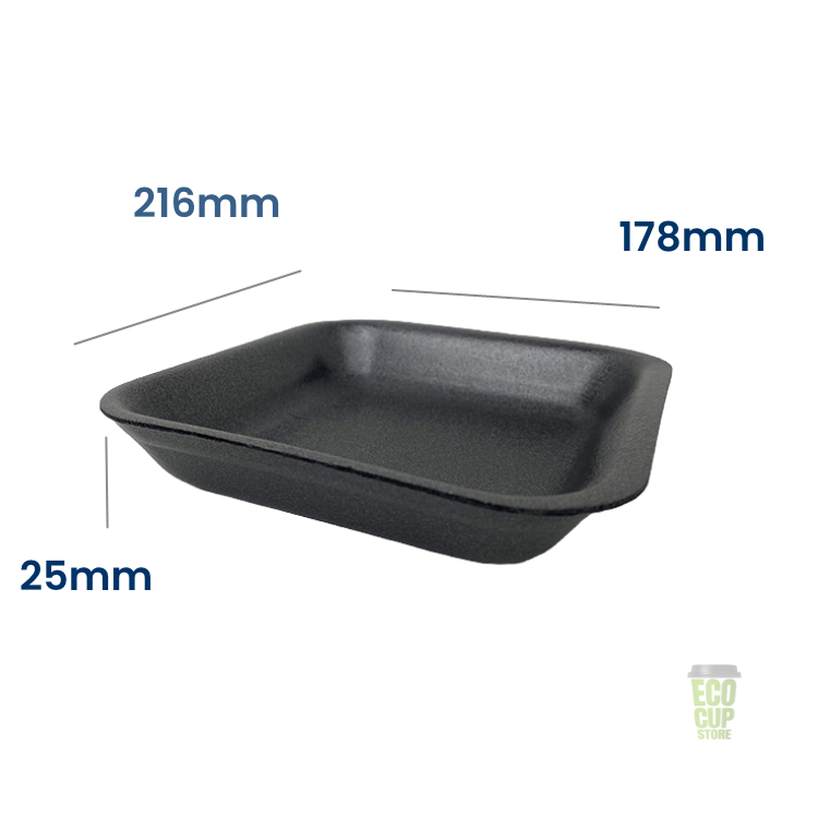 M14 Black EPS Polystyrene Trays