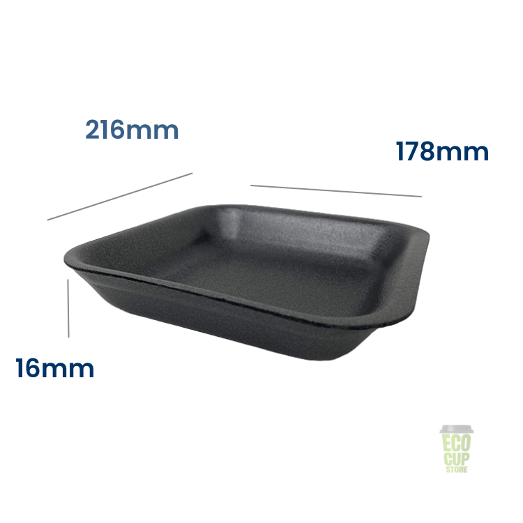 M14 Black EPS Polystyrene Trays