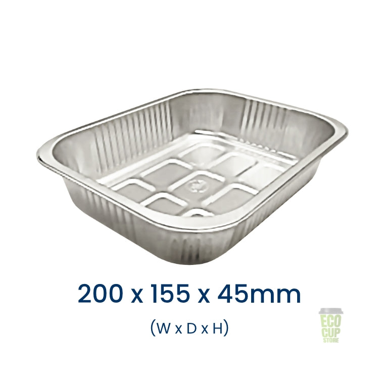 1337SPL Smoothwall Foil Rectangular Containers