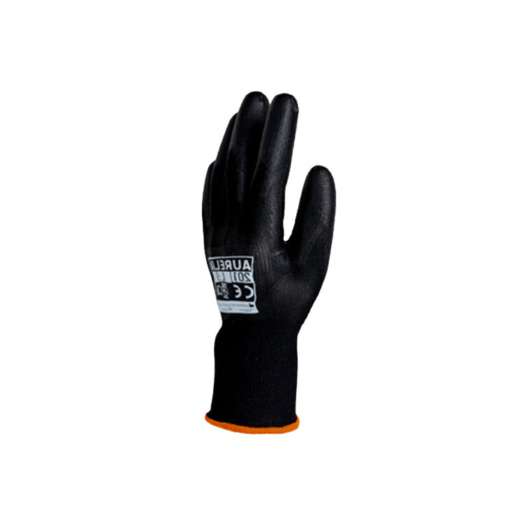 Aurelia 201 Black PU Palm Coated Maintenance Gloves