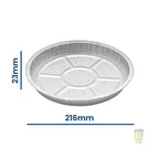 2358PL Flan Wrinklewall Foil Containers