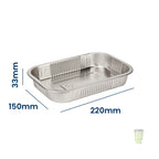 362 SPL Smoothwall Foil Rectangular Container