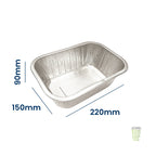 365 SPL Smoothwall Foil Rectangular Container