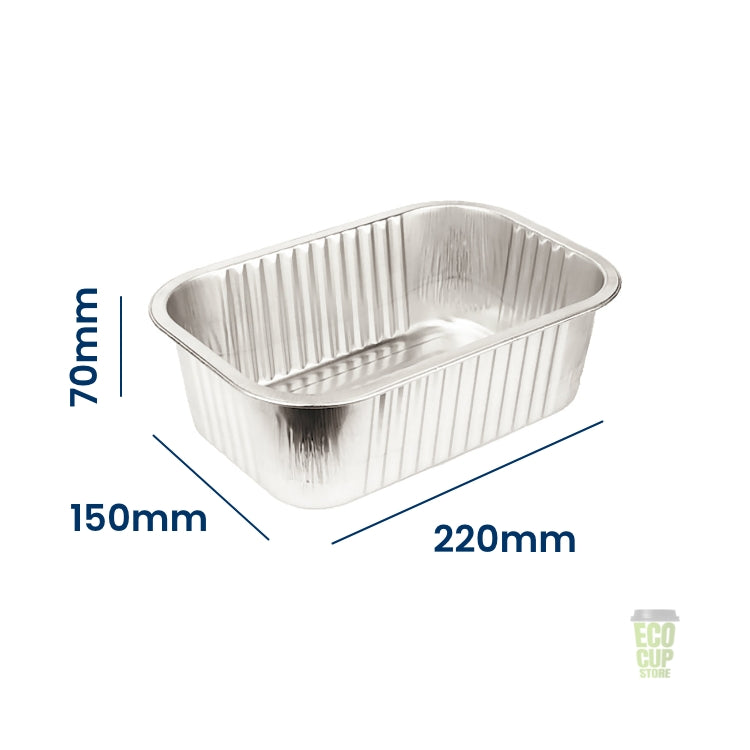 368 SPL Smoothwall Foil Rectangular Container