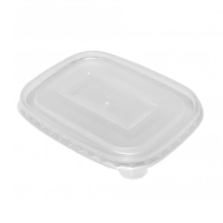 Cold use Lid for Kraft Rectangular Food Bowl