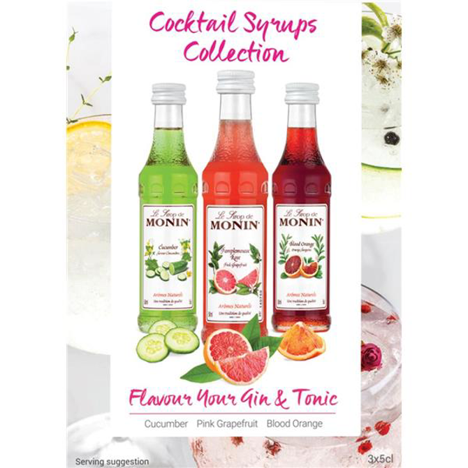 Monin Syrup Gin Gift Set