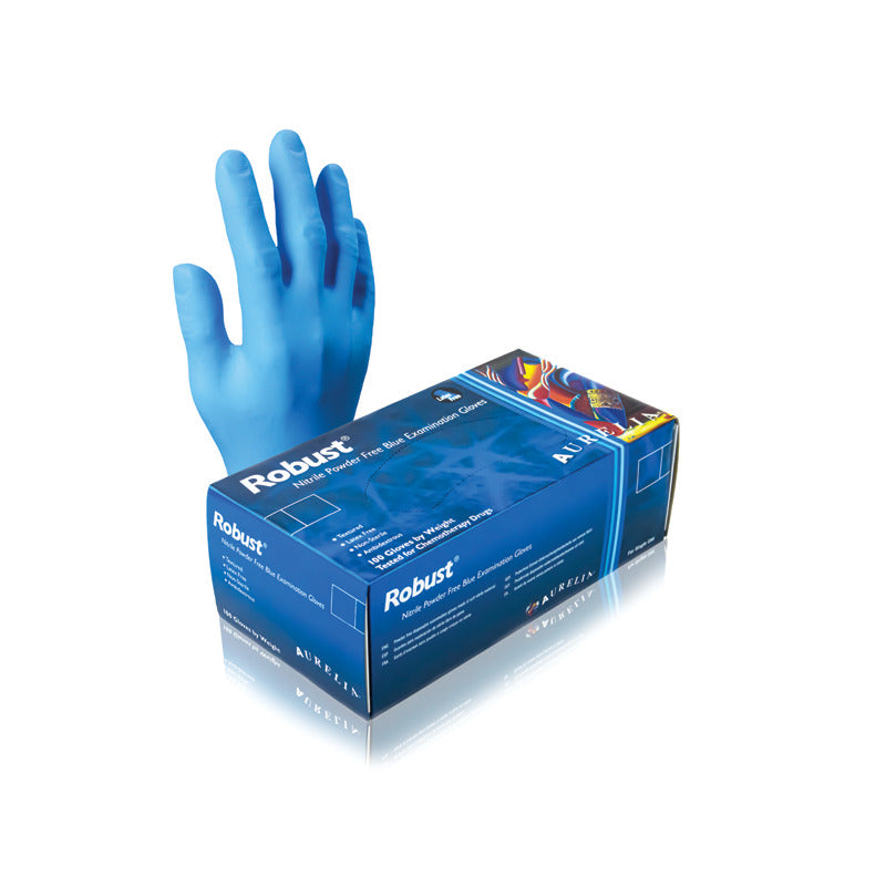 Aurelia Robust Powder Free Nitrile Gloves