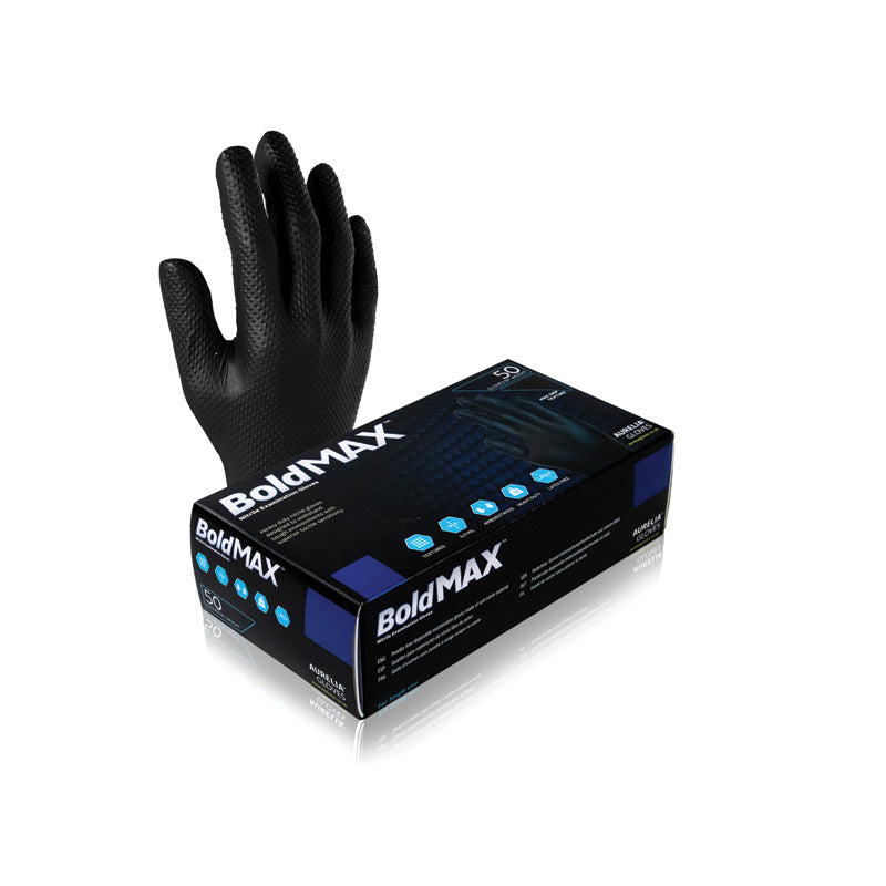 Aurelia Bold-Max Nitrile Powder Free Gloves