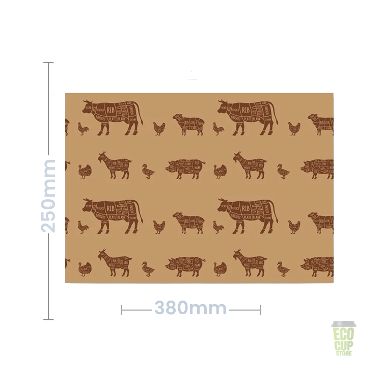 Animal Print Brown Design Duplex Sheets