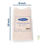 Heavy Duty Clear Refuse Sacks 50l