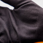 Aurelia 203 Grey Nylon Spandex Gloves with Black Micro Nitrile Foam Coating