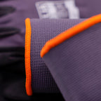 Aurelia 203 Grey Nylon Spandex Gloves with Black Micro Nitrile Foam Coating