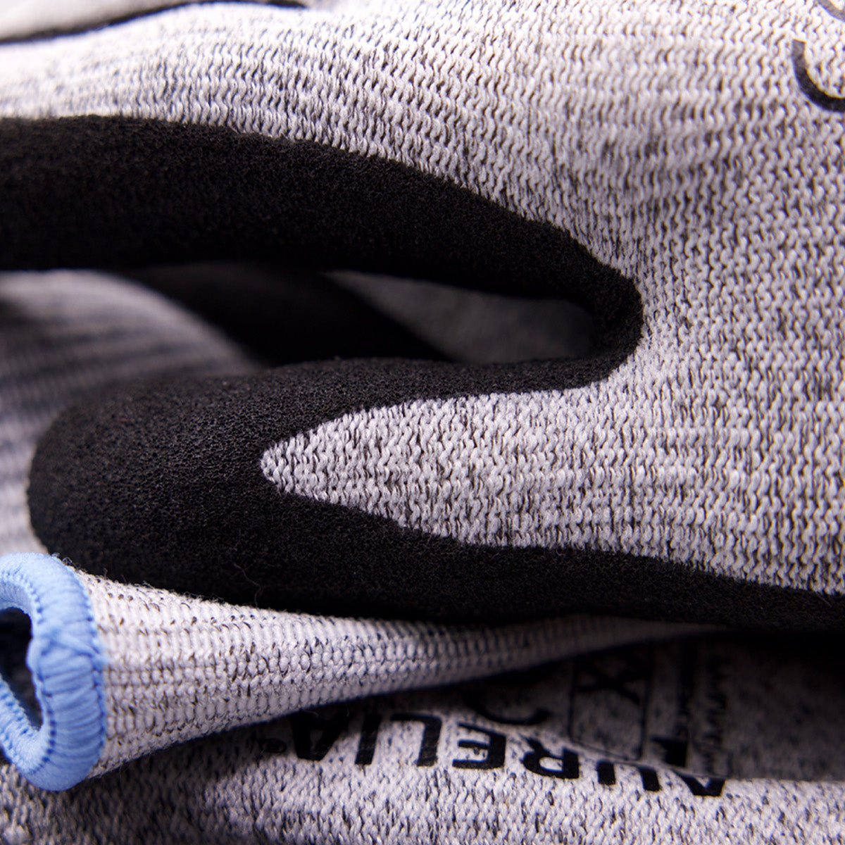 Aurelia 405 Cut C protective glove with black sandy nitrile coating