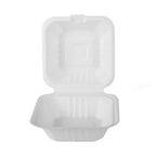 Bagasse Burger Boxes 6"