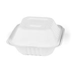 Bagasse Burger Boxes 6"