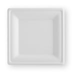 Bagasse Square Plates 8"