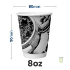 Barista Mixed Design Double Wall Cups