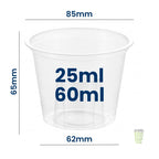CE Marked JägerBomb Shot Glasses