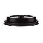 Black Reclosable Sip Thru Lids