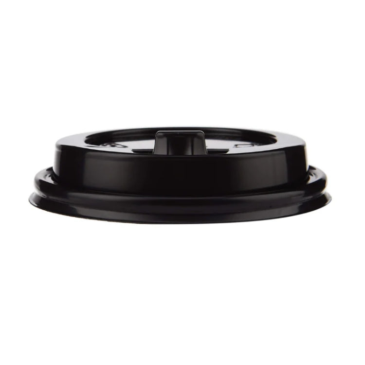 Black Reclosable Sip Thru Lids