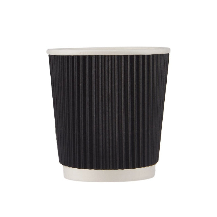 Triple Black Ripple Wall Cups