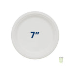Bagasse Round Plates
