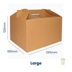 Kraft Carry Boxes