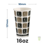 Mocha Hot Single Wall Cups