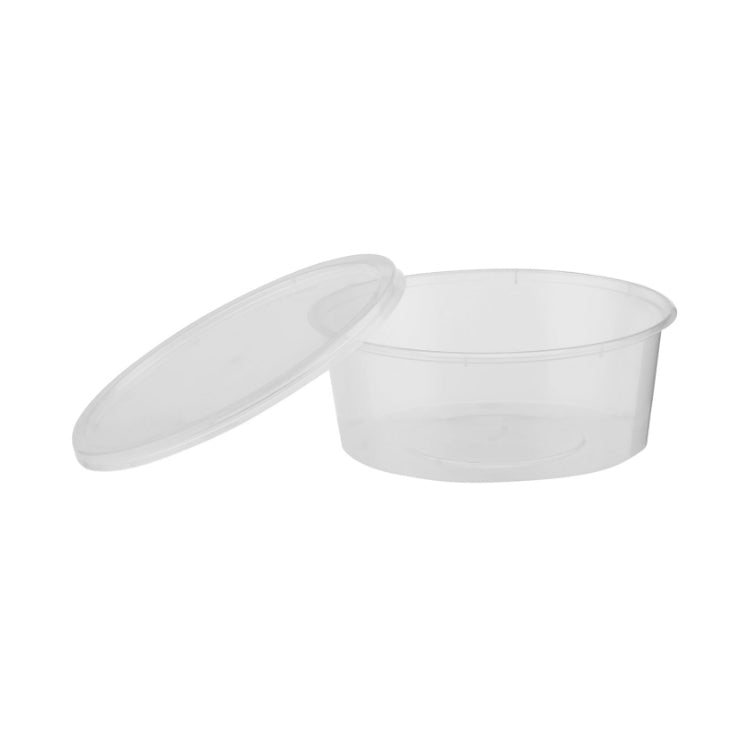 Clear Microwavable Round Container