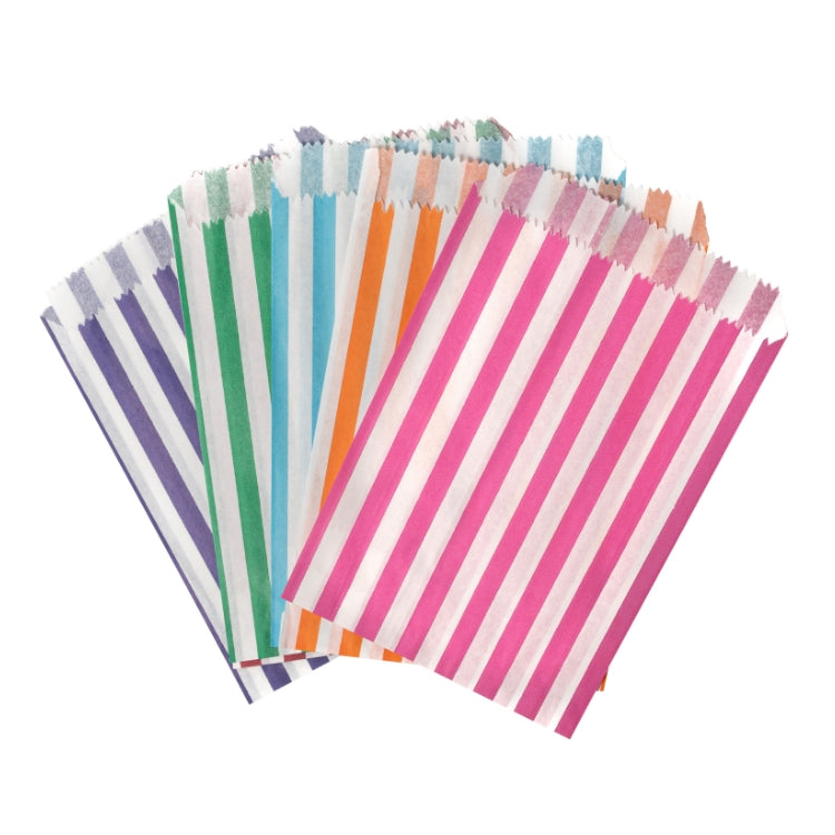 Candy Stripe Paper Bags