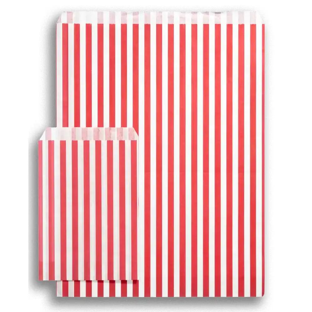 Candy Stripe Paper Bags