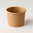 Kraft Paper Portion Pots & Lids