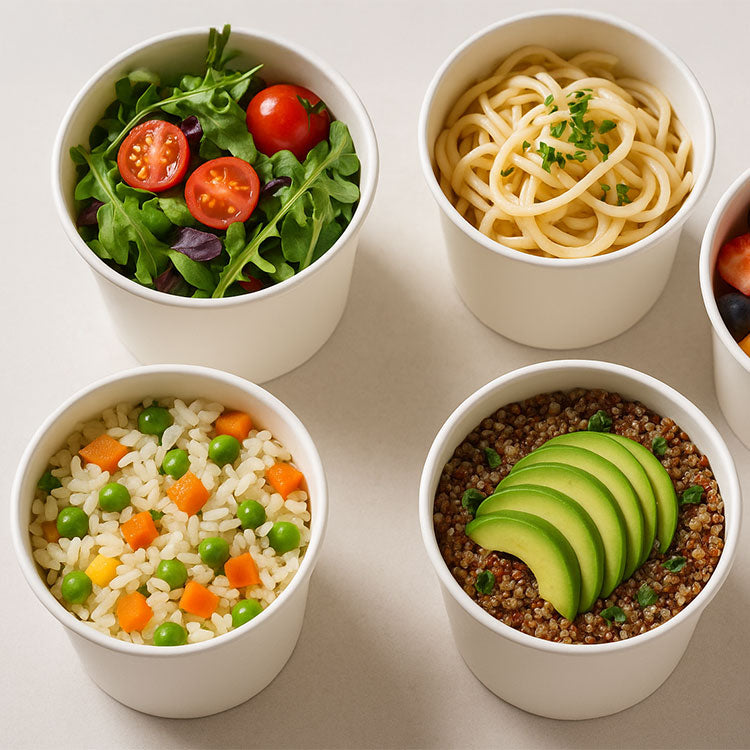 White Heavy Duty Containers