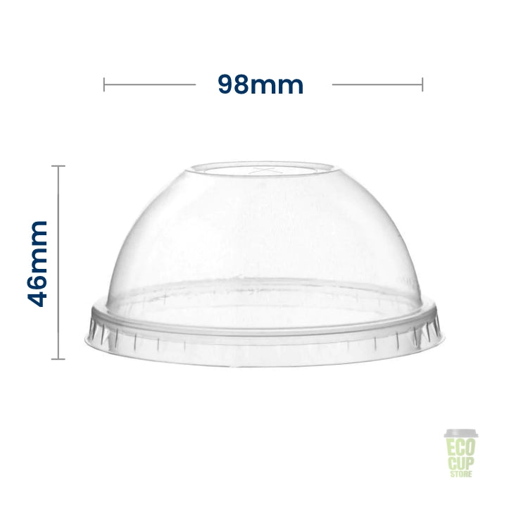 PET Ice Cream Domed Lid