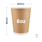 Kraft Double Wall Cups