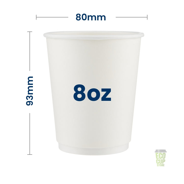 White Double Wall Cup