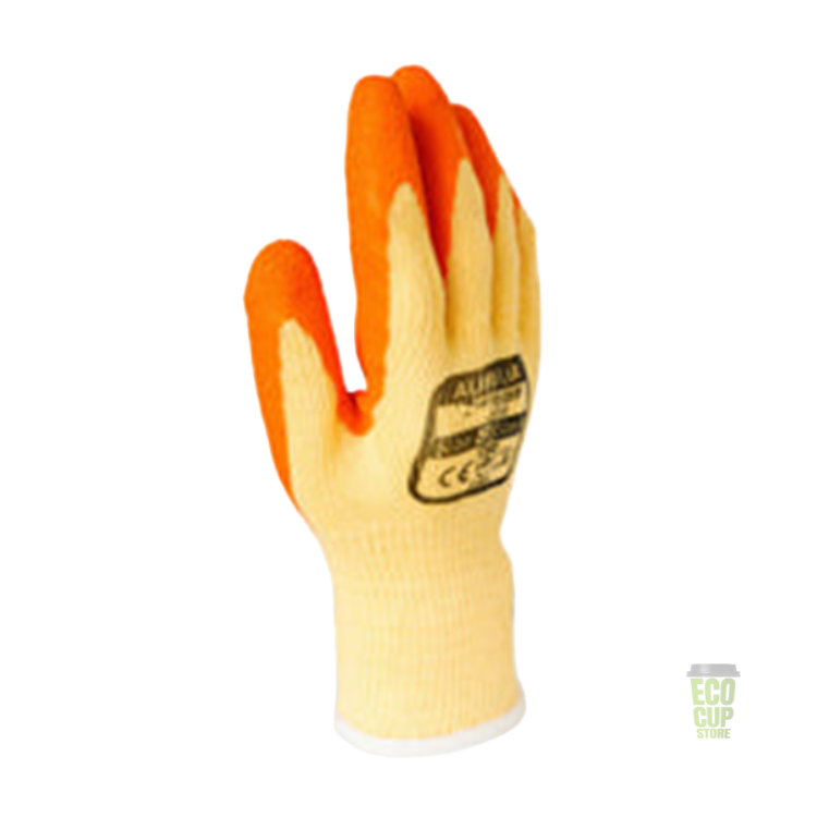 Aurelia 101 Dry Grip Orange Construction Gloves