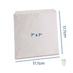 White Scotchban Greaseproof Paper Bags