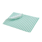 Green Chequered Greaseproof Sheet