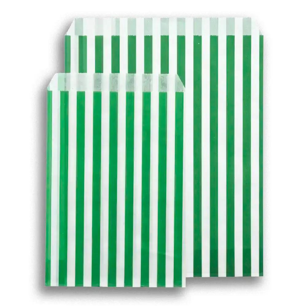 Candy Stripe Paper Bags