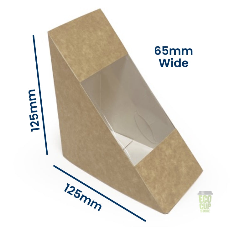 Kraft Window Sandwich Wedges