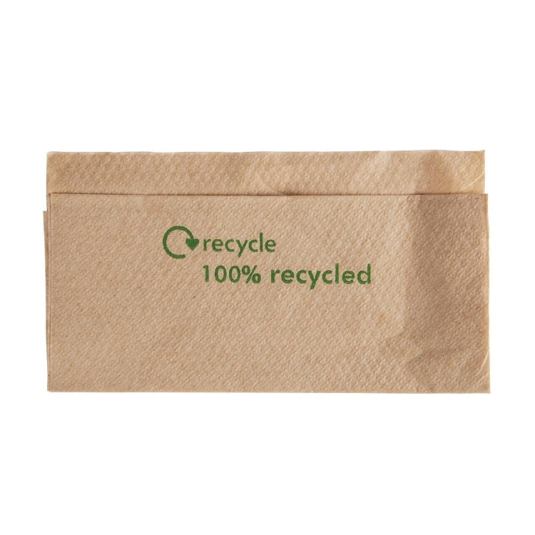 Swantex Kraft Recycled Lunch Napkins