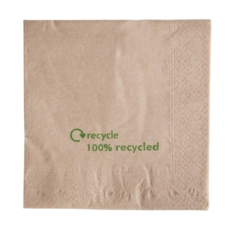 Swantex Kraft Recycled Lunch Napkins