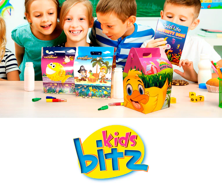Childrens Activity Meal Box